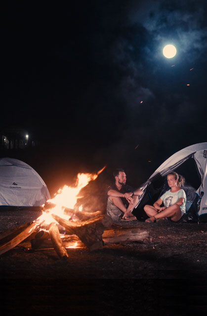 tenting camp